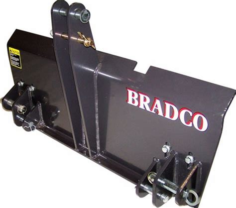 bradco 3 point to skid steer adapter|3 point to skid steer adapter.